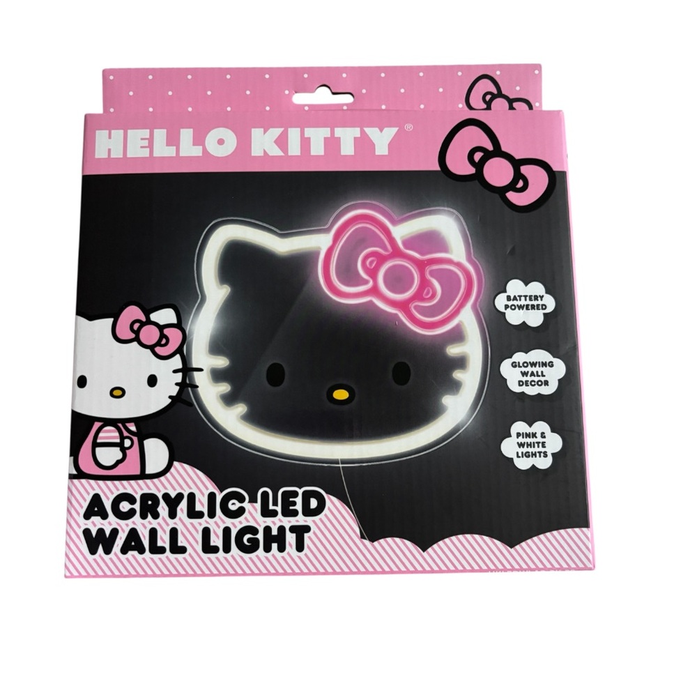 Hello Kitty Pink and White Neon Light Lamp BUNLDE - Picture 2 of 7